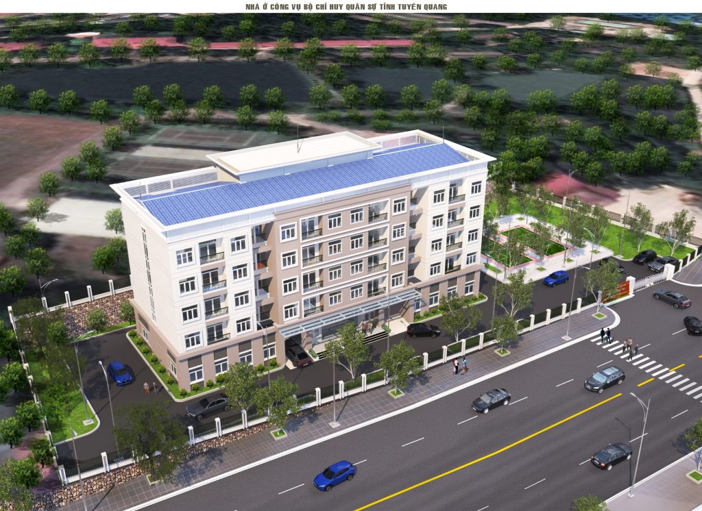 Nhà ở công vụ Bộ chỉ huy quân sự tỉnh Tuyên Quang