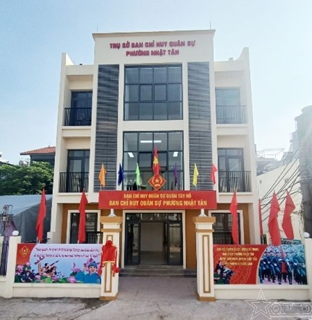 Trụ sở Ban chỉ huy quân sự Phường Nhật Tân, Quận Tây Hồ, TP Hà Nội