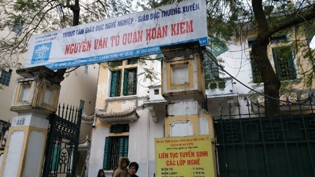 Trung tâm giáo dục nghề nghiệp – Giáo dục thường xuyên Nguyễn Văn Tố