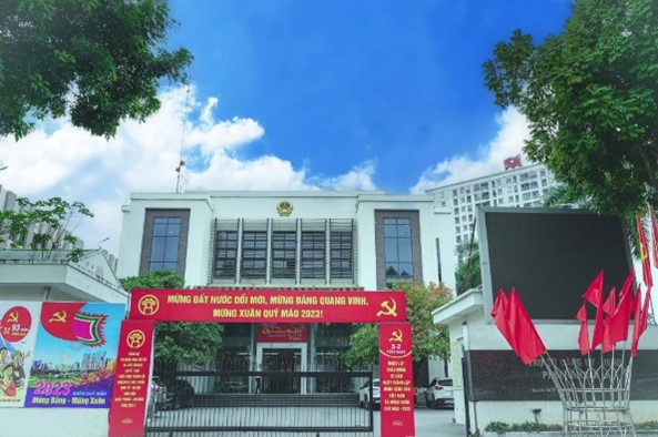 Trụ sở Đảng ủy- HĐND, UBND Phường Nhật Tân